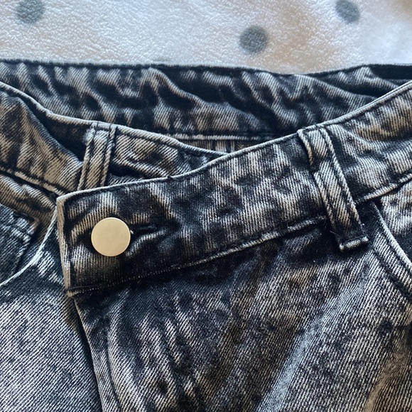 washed out wide leg jeans - Picture 4 of 11